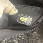 Chanel CC Caviar Wooden Ring Tote 2002