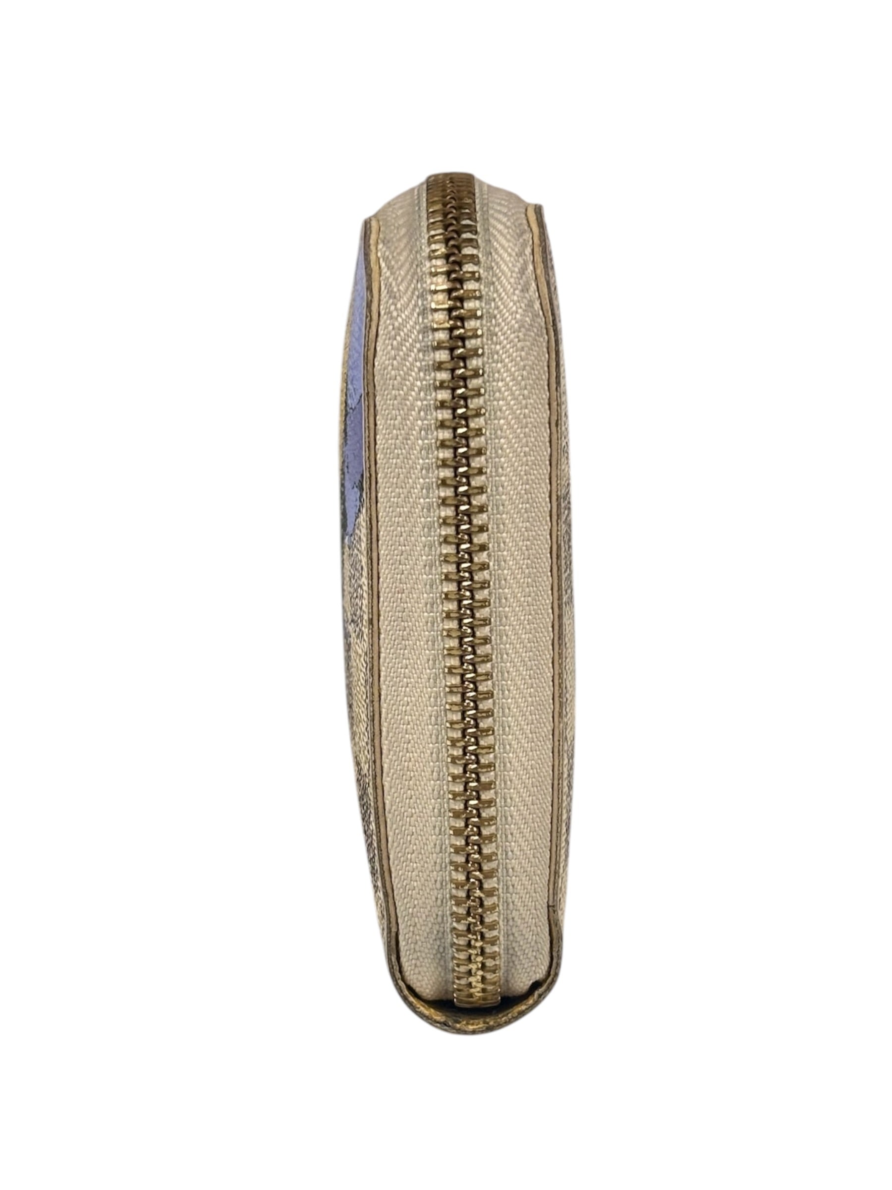 Louis Vuitton Limited Edition Damier Azur Illustration Long Wallet