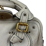 Chloé Ivory Leather Mini Paddington Handbag
