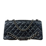Chanel Black Leather Quilted Leather 31 Rue Cambon Flap Bag 2014