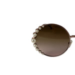Fendi Pink Ribbons & Pearls FF 0295/S Round Sunglasses