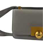 Bottega Veneta Grey Calfskin BV Classic Medium Bag