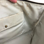 Loewe Vintage Purple Anagram Shoulder Tote