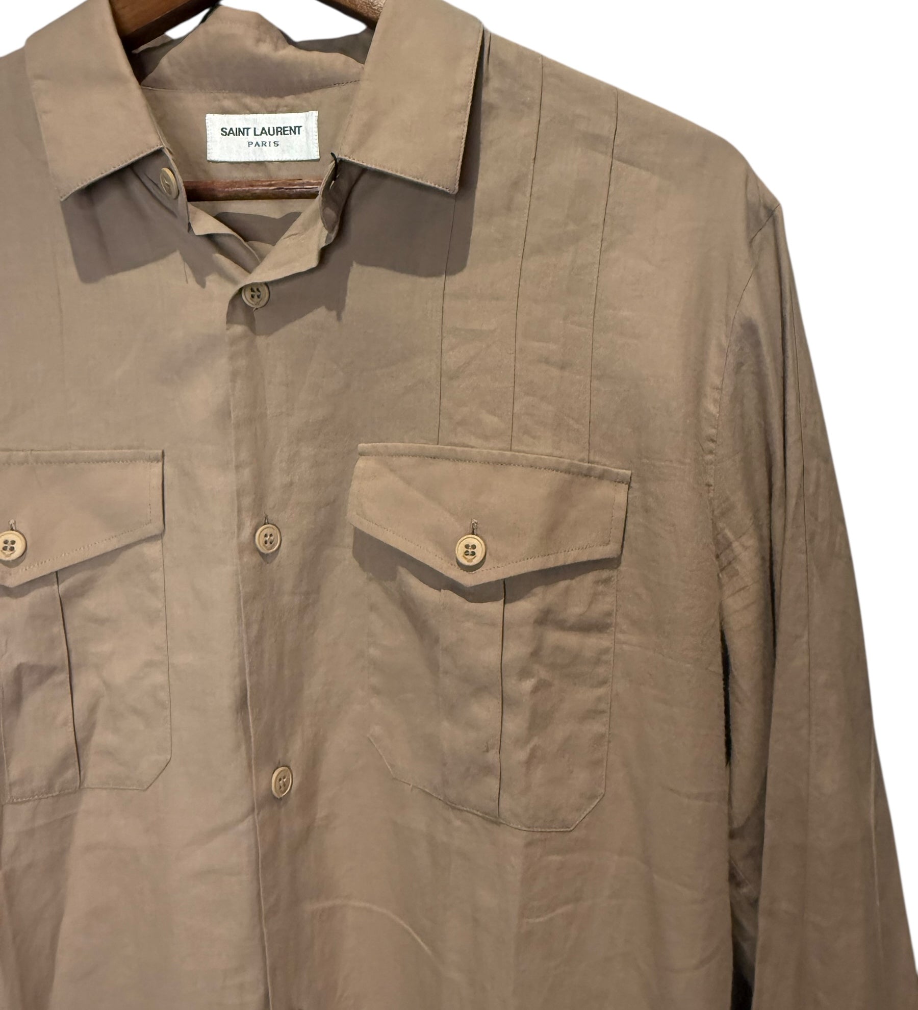 Saint Laurent Button Up Mens Shirt