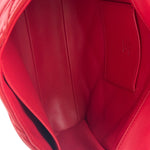 Louis Vuitton Red Lambskin GO-14 Malletage Shoulder Bag