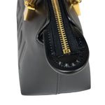 Fendi Black Leather Mini By The Way Boston Bag