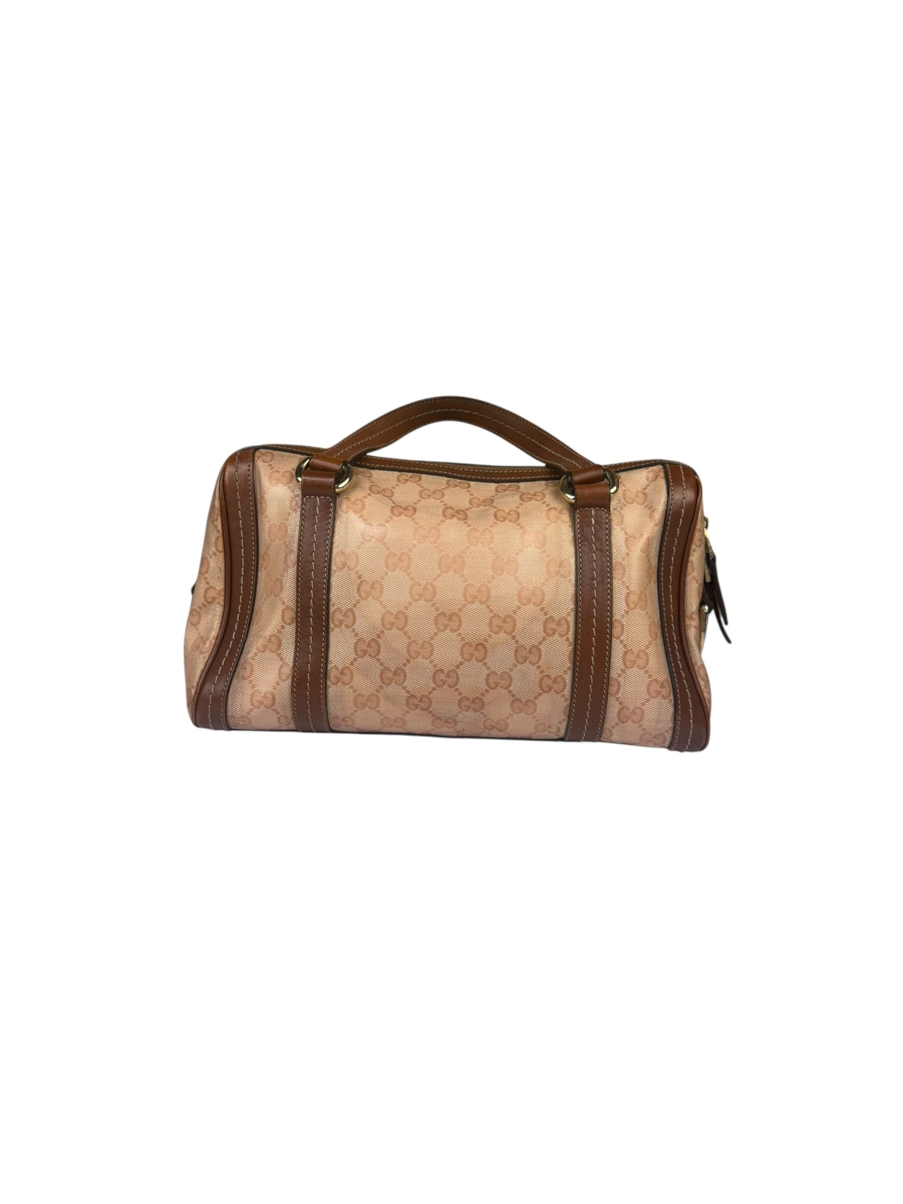 Gucci Pink GG Crystal Duchessa Boston Bag