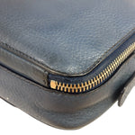 Prada Navy Blue Leather Camera Bag