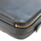 Prada Navy Blue Leather Camera Bag