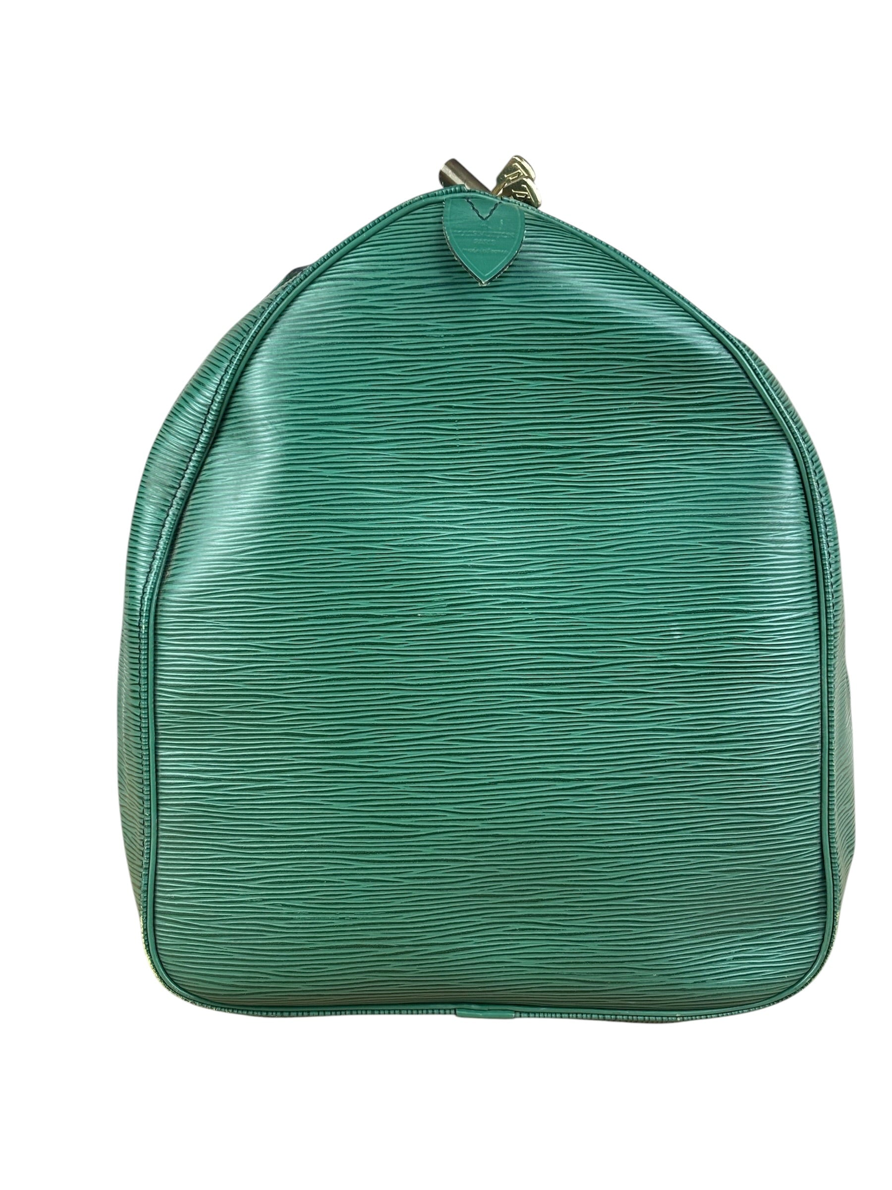 Louis Vuitton Vintage Borneo Green Epi Keepall Bag