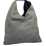 Maison Maegiela Grey Denim Reversible Japanese Tote