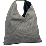 Maison Maegiela Grey Denim Reversible Japanese Tote