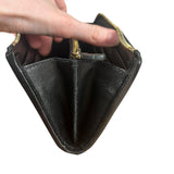 Prada Black Saffiano Leather Long Wallet