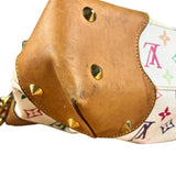 Louis Vuitton White Murakami Judy MM 2Way