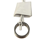Balenciaga White Leather Bel Air Carry All Handbag