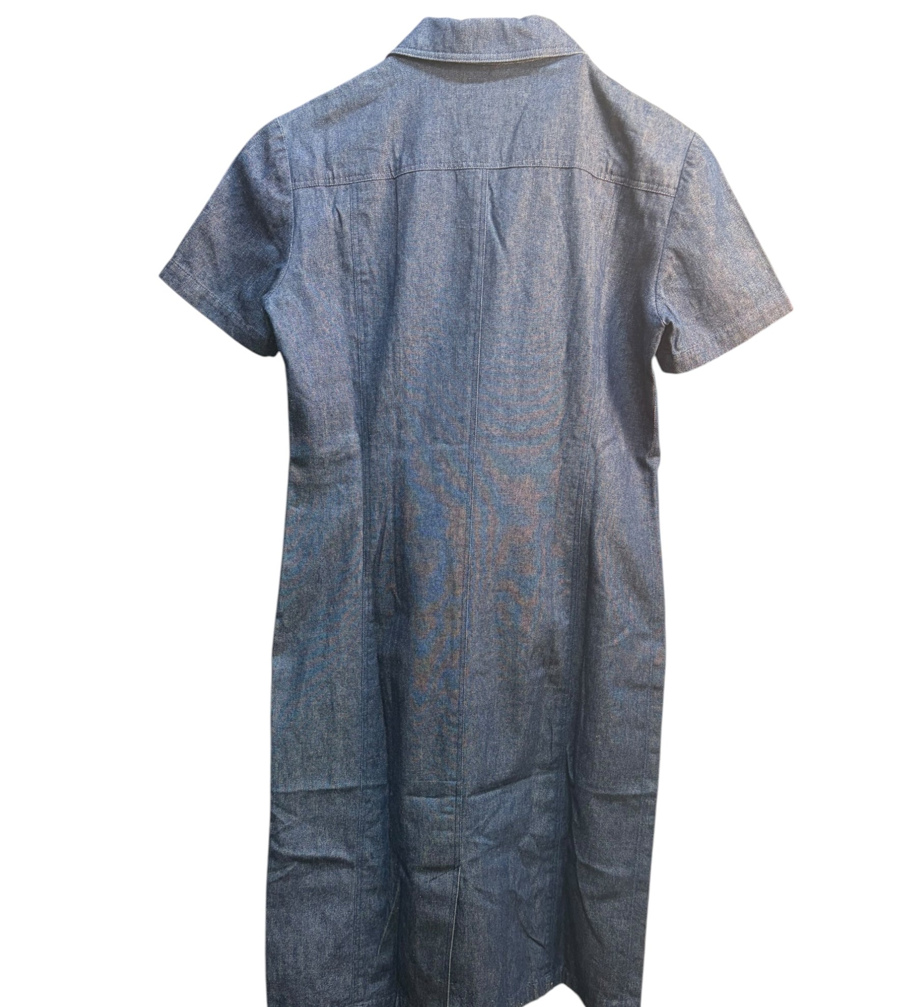 Burberry Blue Denim Short-Sleeve