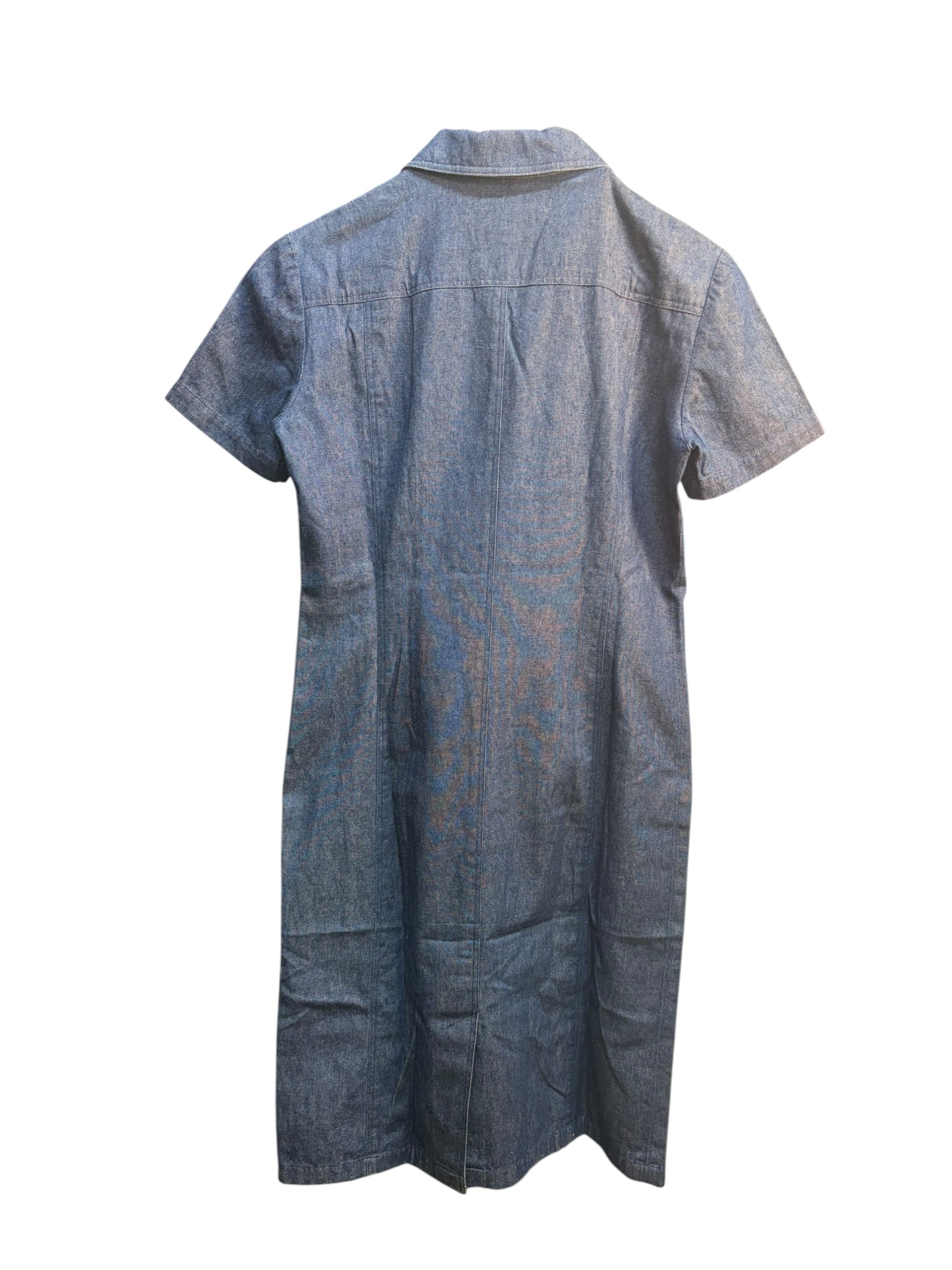 Burberry Blue Denim Short-Sleeve
