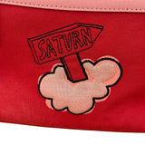 Fendi Red Patch Cloth Mini Backpack