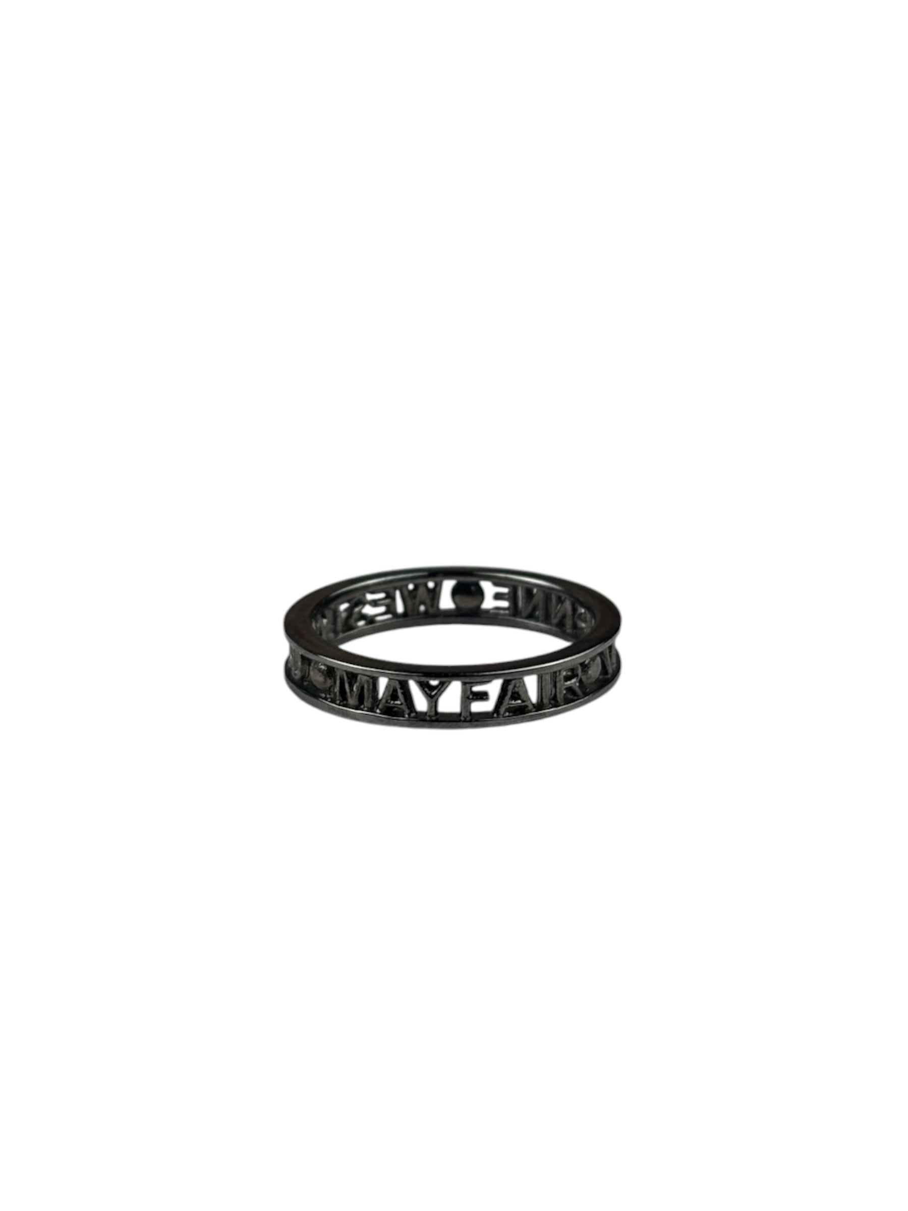 Vivienne Westwood Ruthenium Westminster Ring