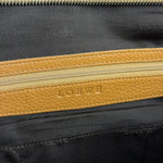 Loewe Brown Leather Senda Top Handle Bag