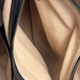 Gucci Black Leather Bamboo Diana 2Way Tote Bag