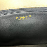 Chanel East West Beige Jersey Flap Bag 2002