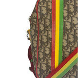 Christian Dior Brown Rasta Totter No.2 Messenger Bag