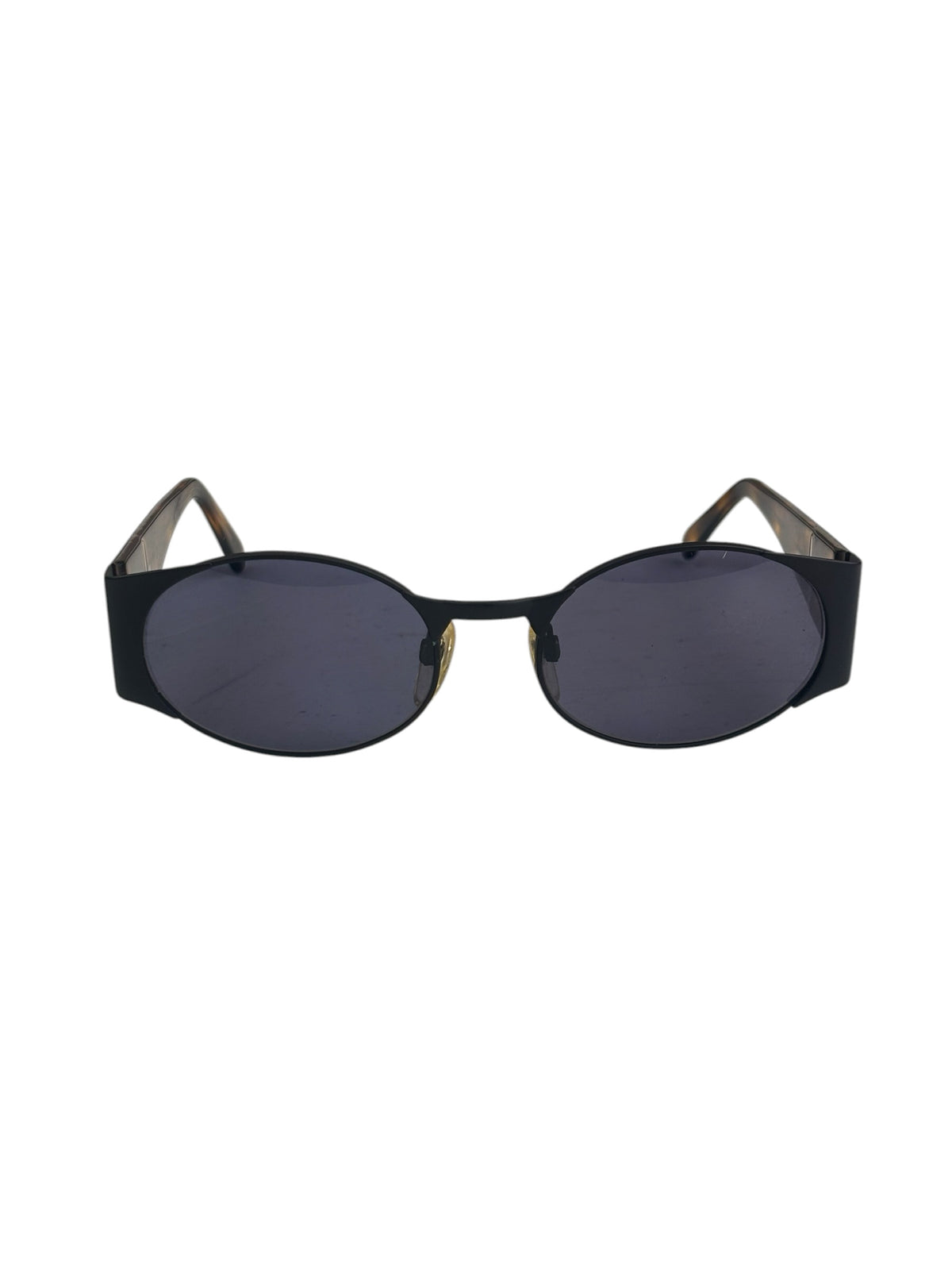 Chanel Tortoise-Shell Oval Sunglasses RX