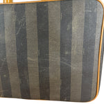 Fendi FF Vintage Striped Briefcase