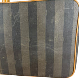 Fendi FF Vintage Striped Briefcase