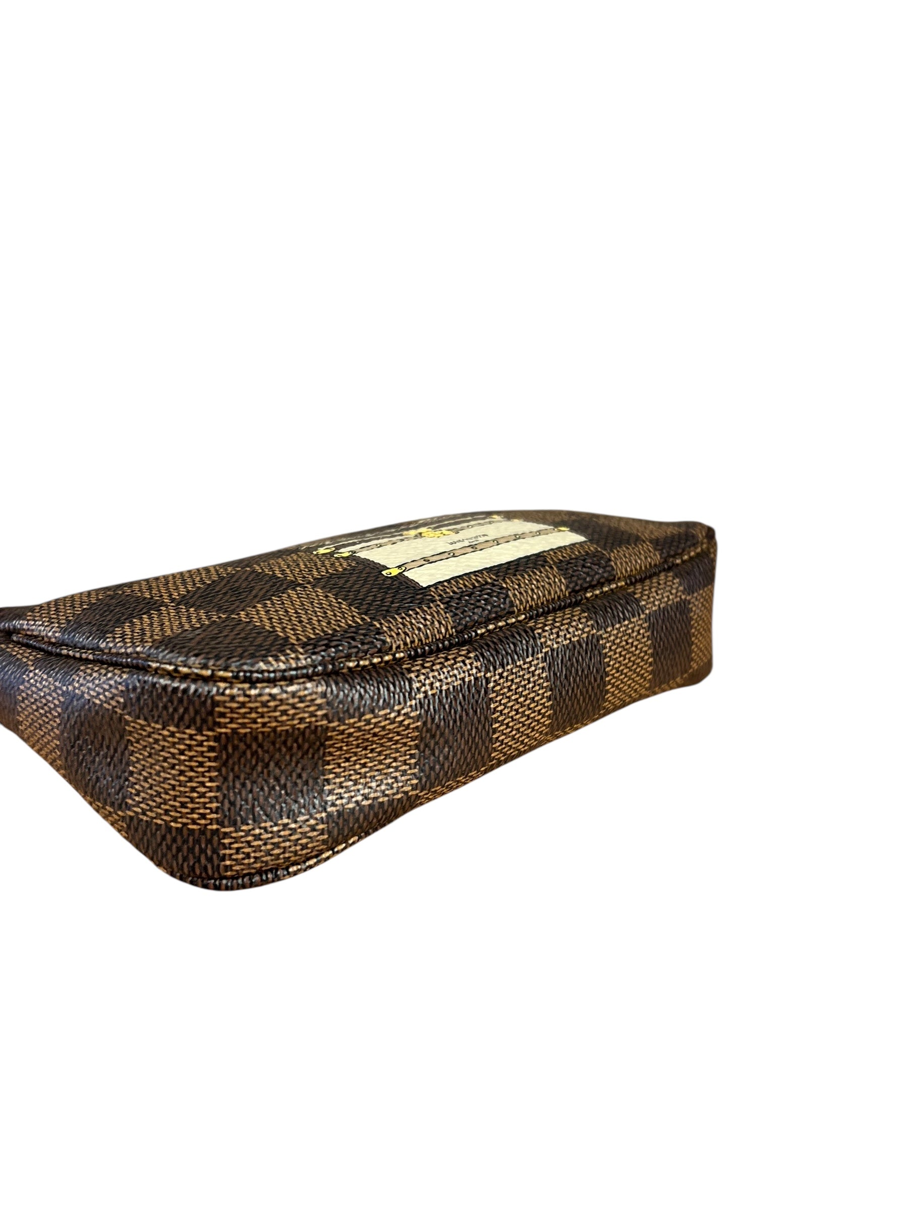 Louis Vuitton Damier Trunks and Locks Mini Pochette
