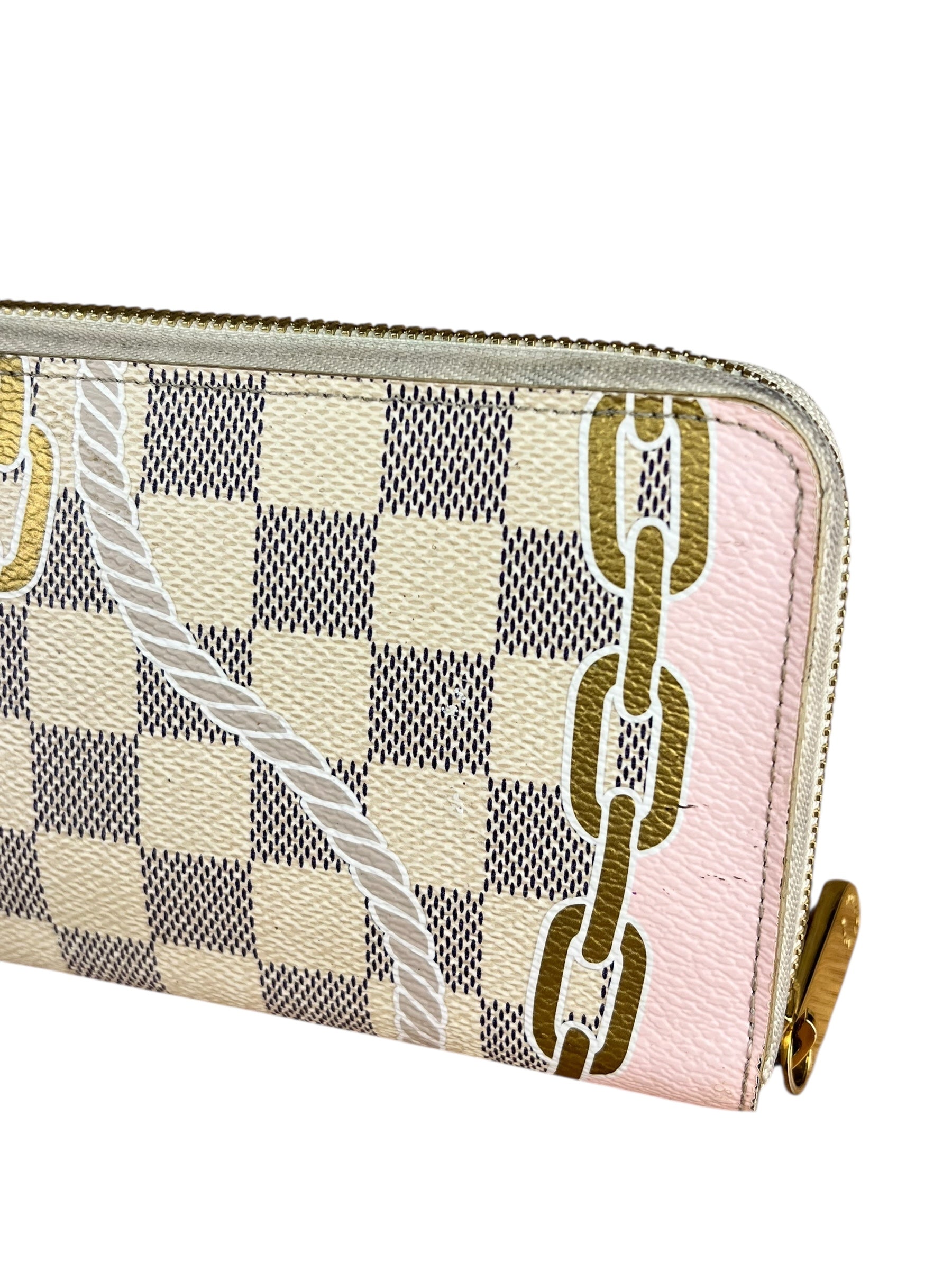 Louis Vuitton Zippy Wallet Limited Edition Nautical Damier