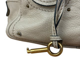 Chloé Ivory Leather Mini Paddington Handbag