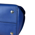 Christian Dior Python Trimmed Blue Addict Tote