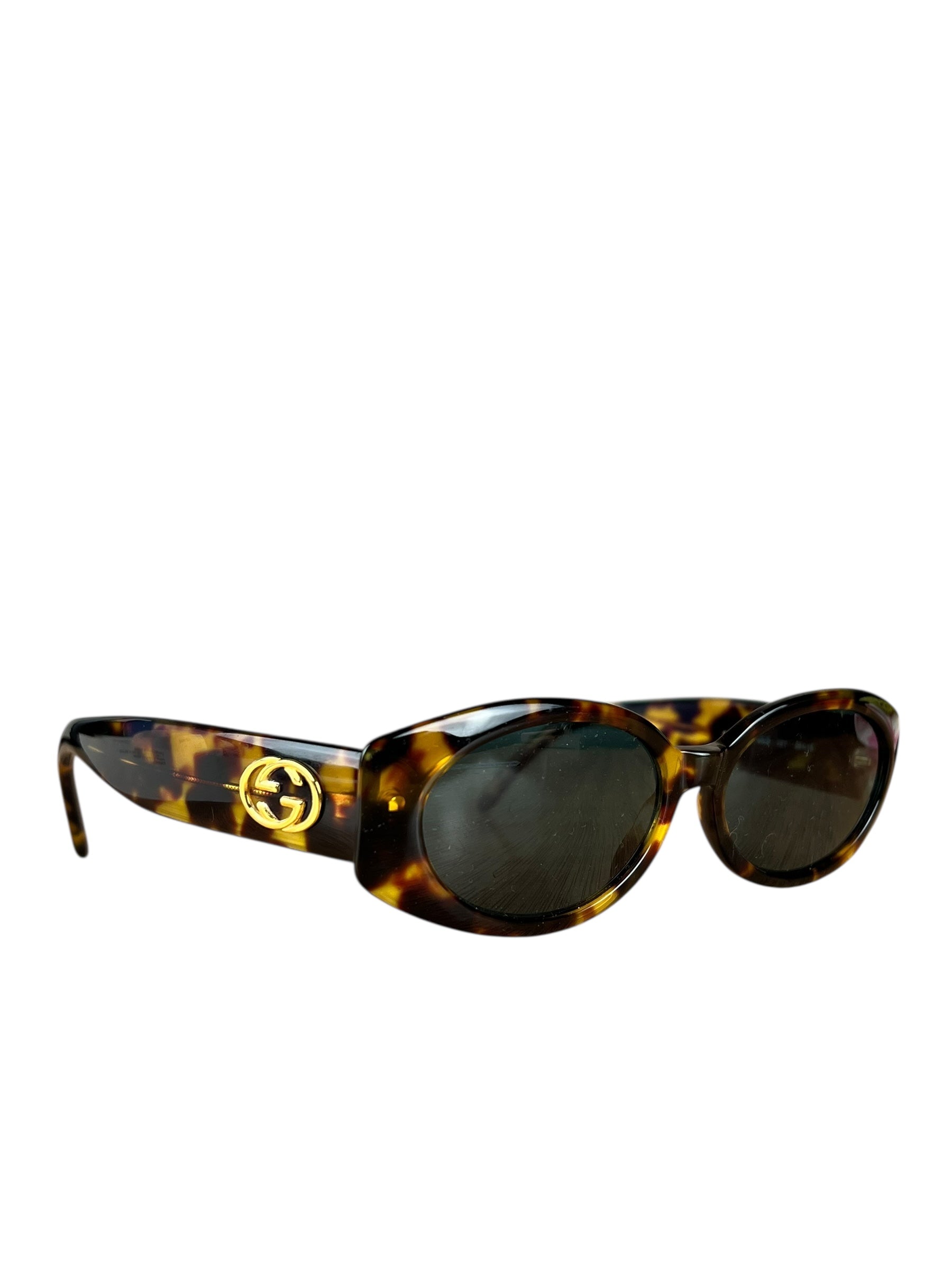 Gucci Tortoise Small Sunglasses