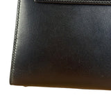Hermes Black Mini Kelly 20 Box Calf 1991