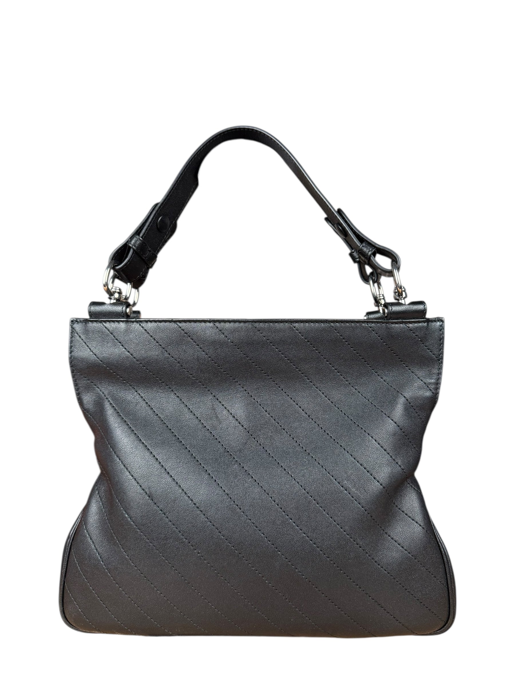 Gucci Blondie Leather 2Way Bag Black