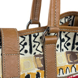 Prada Vintage Limited Edition Venetian Scene Canvas Tote Bag