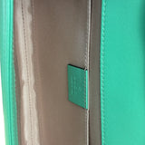 Gucci GG Green Matisse Leather Flap Shoulder Bag