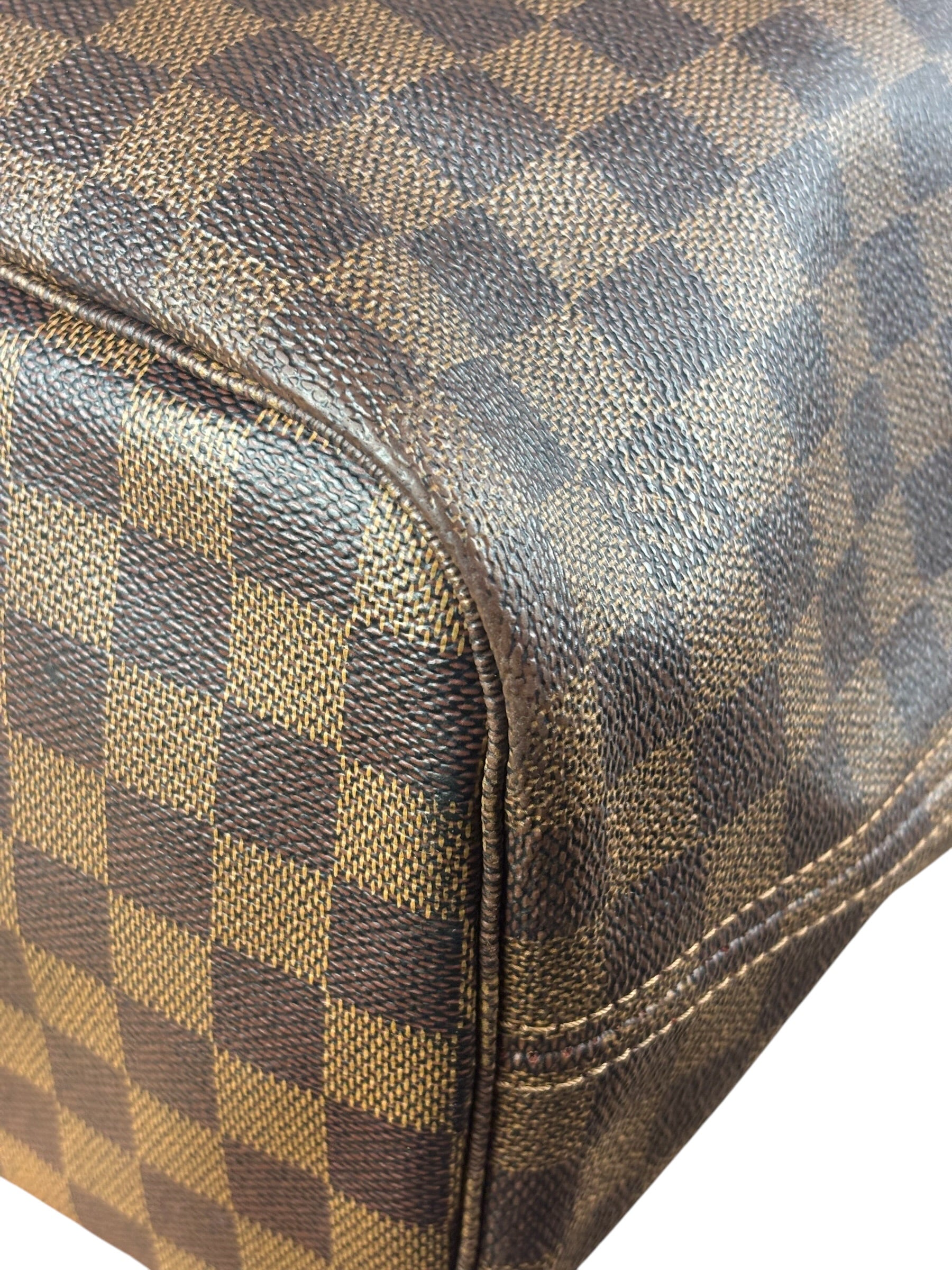 Louis Vuitton Damier Ebene Monogram Neverfull MM