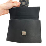 Fendi Nylon FF Baguette Shoulder Bag