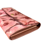 Louis Vuitton Monogram Vernis Floral Rose Long Wallet