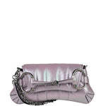 Gucci Escape Pink Leather Horsebit Shoulder Bag