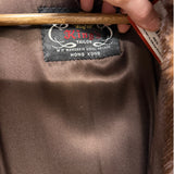 Vintage Kings Tailor Brown Mink Fur Mid Length Coat