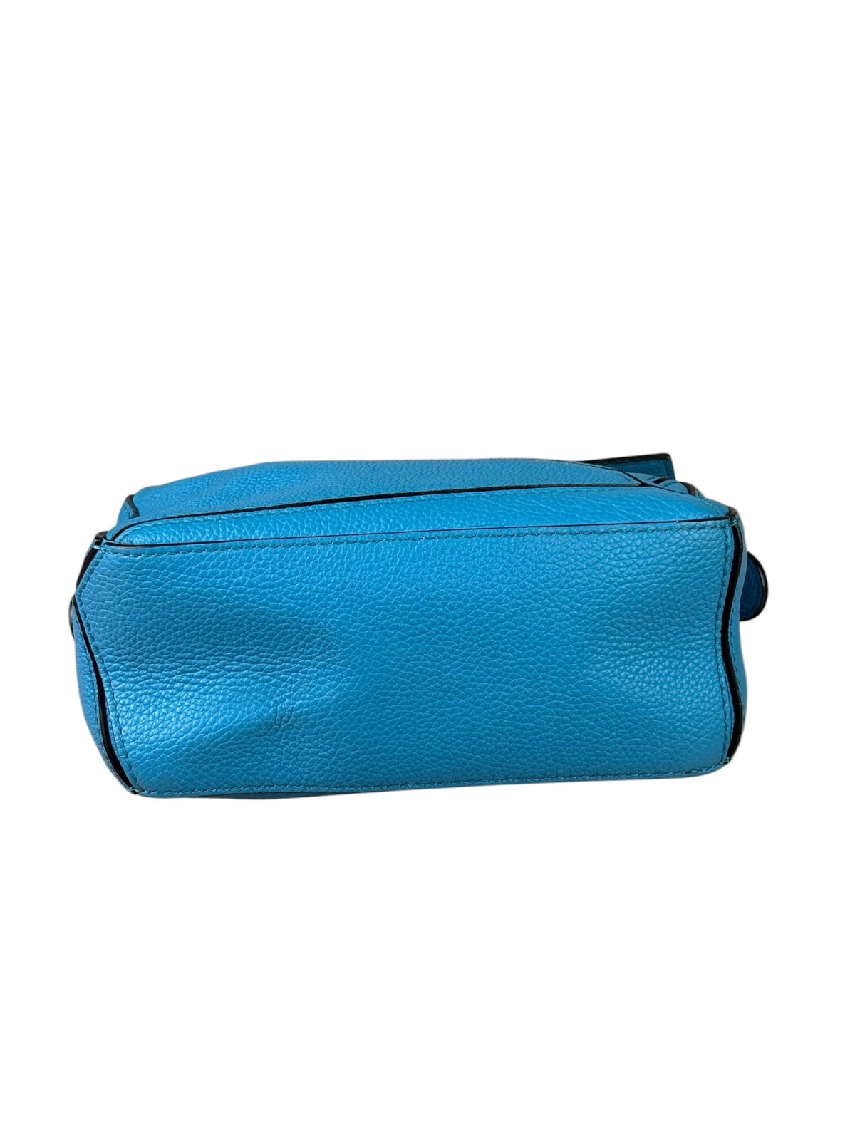 Loewe Blue Leather Puzzled Small Two-Way Bag