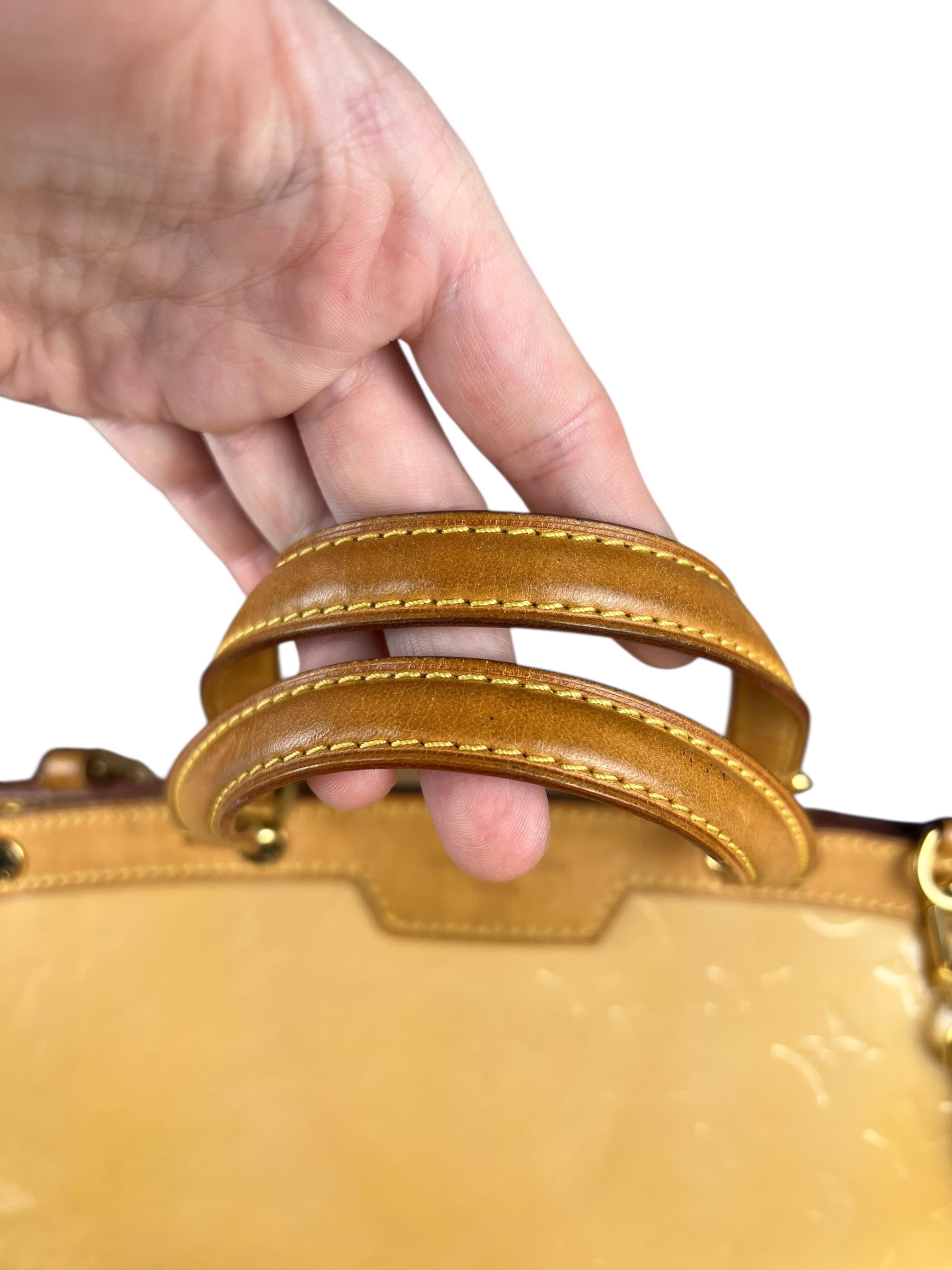 Louis Vuitton Monogram Vernis Brea MM 2-Way Bag