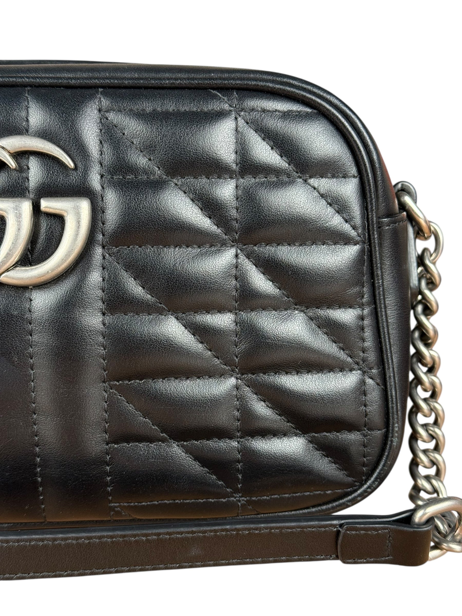 Gucci Matelasse Aria GG Crossbody Bag