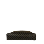 Celine Bicolor Leather Macadam Canvas Tote Bag