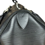 Louis Vuitton Black Epi Speedy 25