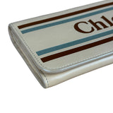 Chloé Vick Leather Long Wallet